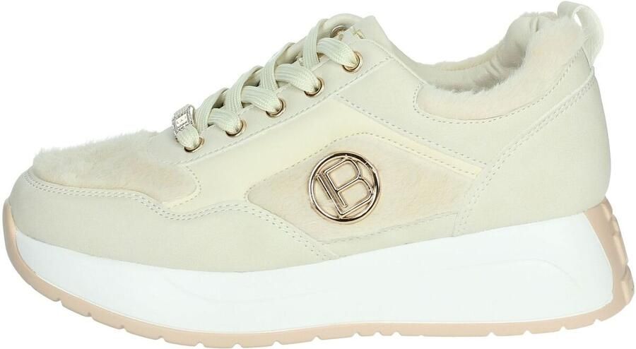 Laura Biagiotti Beige Polyethyleen Sneaker Beige Dames - Foto 3