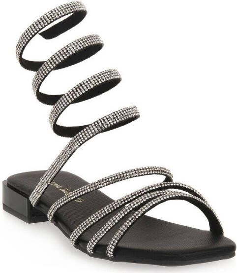 Laura Biagiotti Sandalen LINEN BLACK