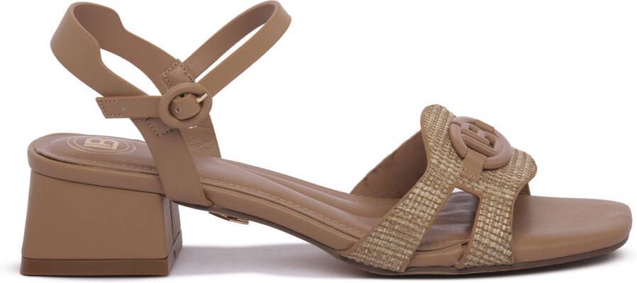 Laura Biagiotti Sandalen RAFFIA BROWN