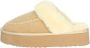 Laura Biagiotti Bont Slide Sandalen Beige Contrast Details Beige Dames - Thumbnail 2