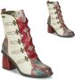 Laura vita Beige Enkellaarzen voor dames Multicolor Dames - Thumbnail 2
