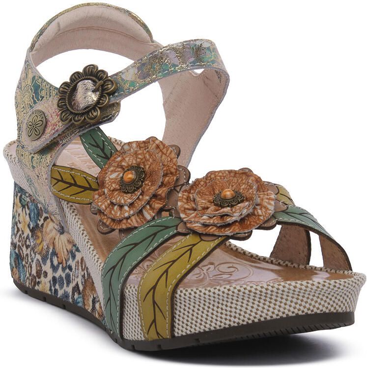 Laura vita Sandalen met sleehak 41 BARRY