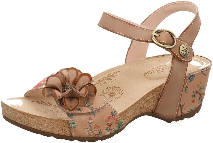 Laura vita Sandalen met sleehak