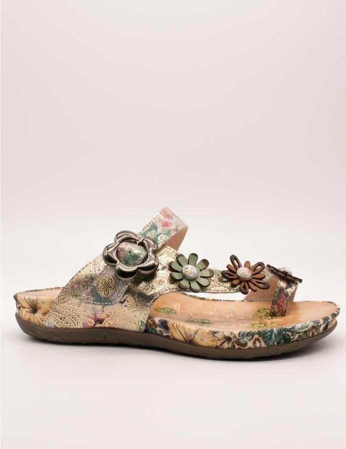Laura vita Slippers Liloo 43 Beige - Foto 2