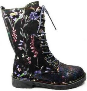 Laura vita Low Boots DAMES hoge veterschoen INCASO 18 multi