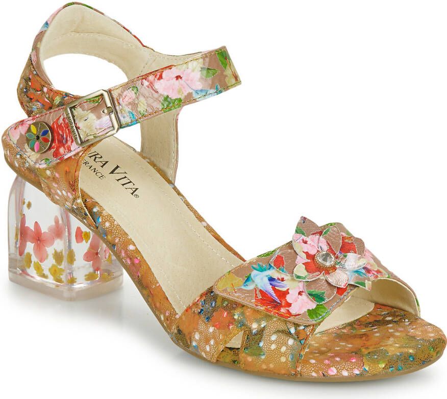 Laura vita Sandalen FRAMBOISEO-16-CAMEL