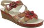 Laura Vita Sandaal Facscineo 43 SO5187-43 Rose Rood Multi - Thumbnail 2