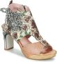 Laura vita Sandaaltje met zomerse openingen Roze Multicolor - Thumbnail 1