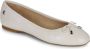 LAUREN RALPH LAUREN Ballerina Dames Jayna Flats Ballet Maat: 39 Materiaal: Leer Kleur: Wit - Thumbnail 4