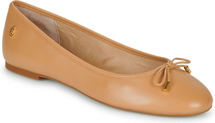 Lauren Ralph Lauren Loafers & ballerina schoenen Jayna Flats Casual in beige