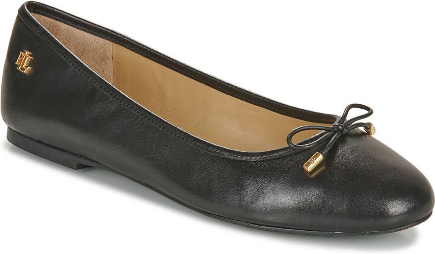 Lauren Ralph Lauren Loafers & ballerina schoenen Jayna Flats Ballet in zwart