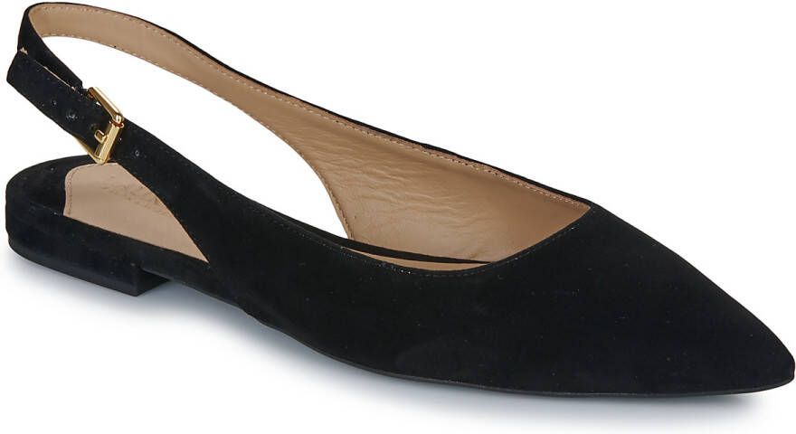 Lauren Ralph Lauren Sandalen met hak Londyn Slbck-Flats-Slingback in zwart