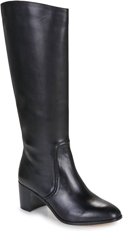 Lauren Ralph Lauren Leren laarzen met ritssluiting model 'CHARLY' - Foto 3