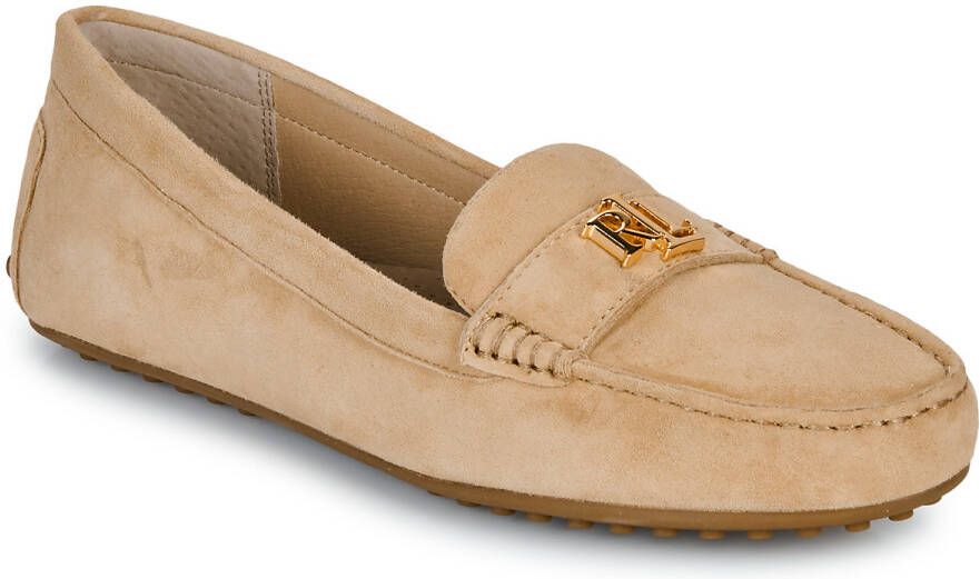 LAUREN RALPH LAUREN Mocassins Dames Barnsbury Flats Maat: 37 Materiaal: Leer Kleur: Beige - Foto 4