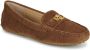 Lauren Ralph Lauren Leren loafers met labelapplicatie van Lauren Ralph LaureL model 'BARNSBURY' - Thumbnail 1