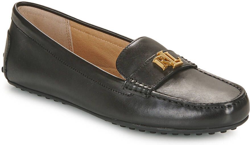 Lauren Ralph Lauren Loafers & ballerina schoenen Barnsbury Flats Driver in zwart