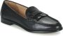 Lauren Ralph Lauren Pennyloafers van leer met schachtbrug model 'WYNNIE' - Thumbnail 1
