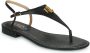 Polo Ralph Lauren Dames sandalen an zwart leer Black Dames - Thumbnail 2