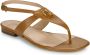 Lauren Ralph Lauren Sandalen Everley Sandals Flat Sandal in bruin - Thumbnail 2