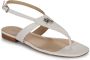 Lauren Ralph Lauren Sandalen Everley Sandals Flat Sandal in crème - Thumbnail 1