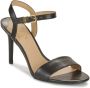 Lauren Ralph Lauren Leren sandalen met naaldhak model 'GWEN' - Thumbnail 2