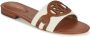 POLO RALPH LAUREN by Ralph Lauren Alegra slipper middelbruin - Thumbnail 3