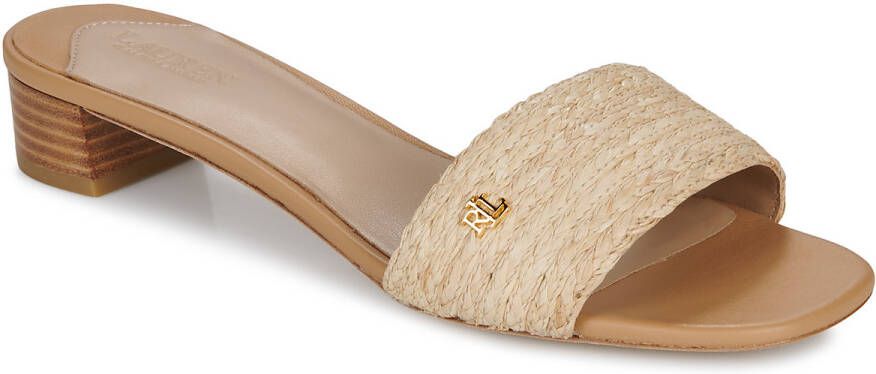 Lauren Ralph Lauren Fay Sandals Flat Sandal in beige