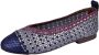 Lazamani Brisa Dames Ballerinas Leer Silver - Thumbnail 2