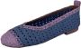 Lazamani Brisa Dames Ballerinas Leer Aqua - Thumbnail 2