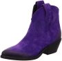 Lazamani Dames Enkellaarsjes 55.103 Purple - Thumbnail 3