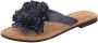 Lazamani Dames Slippers 33.517 Black - Thumbnail 3