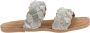 Lazamani Estelle Dames Slippers Silver - Thumbnail 2