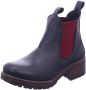Lazamani Dames Chelsea Boots 68.002 Black-Red - Thumbnail 2