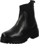 Lazamani Beau Dames Chelsea Boots Leer Black - Thumbnail 2