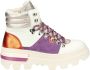 Lazamani Vere Dames Hiking Boots Leer Purple - Thumbnail 2