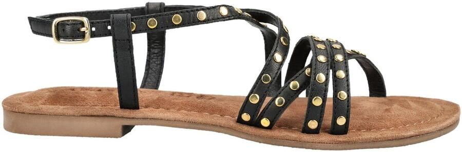 Lazamani Sandalen zwart Suede - Foto 2