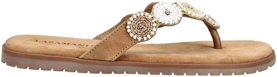 Lazamani Platte sandalen