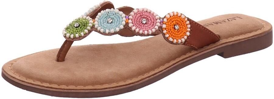 Lazamani Platte sandalen