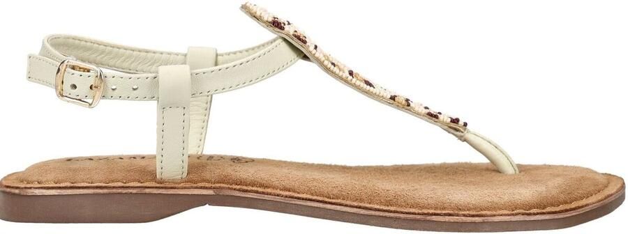 Lazamani Suvi Dames Sandalen Leer Offwhite - Foto 2