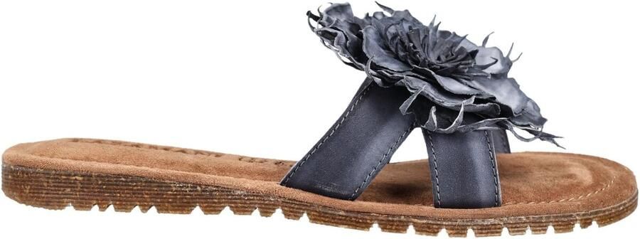 Lazamani Zinnia Dames Slippers Leer Black - Foto 2