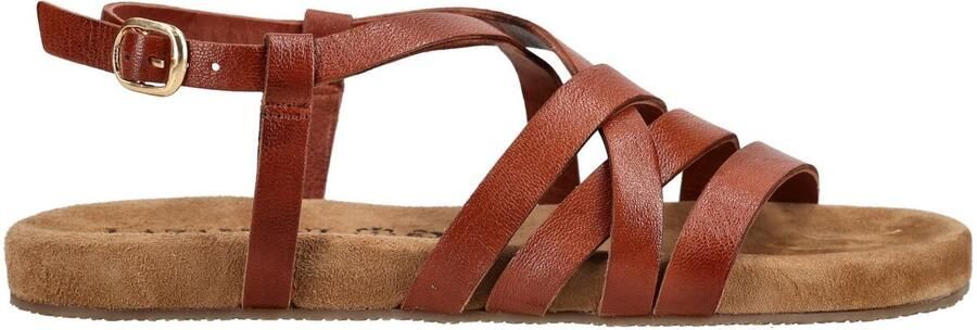 Lazamani Lotta Dames Sandalen Leer Tan - Foto 2