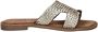 Lazamani 75.025 Sandalen Dames Goudkleurig - Thumbnail 4