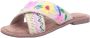 Lazamani Jute Slippers beige Textiel Dames - Thumbnail 3