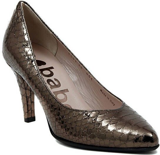 Le Babe Pumps DECOLTE STAMPATO ACCIAIO