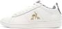 Le Coq Sportif Courtclassic Pied De Poule Heren Optical White Black - Thumbnail 2