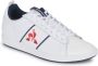 Le Coq Sportif 2320377 Courtclassic Tricolore Sneakers Beige Man - Thumbnail 2