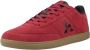 Le Coq Sportif Lcs Derby Suede Schoenen Rood Man - Thumbnail 2