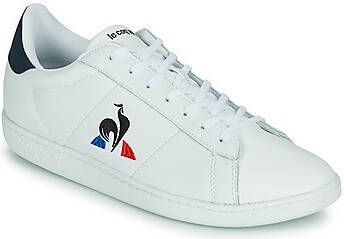 Le Coq Sportif Courtset Sneakers Heren Optical White Dress Blue