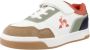 Le Coq Sportif Lcs Court Breaker Ps Schoenen Bruin Wit Jongen - Thumbnail 2