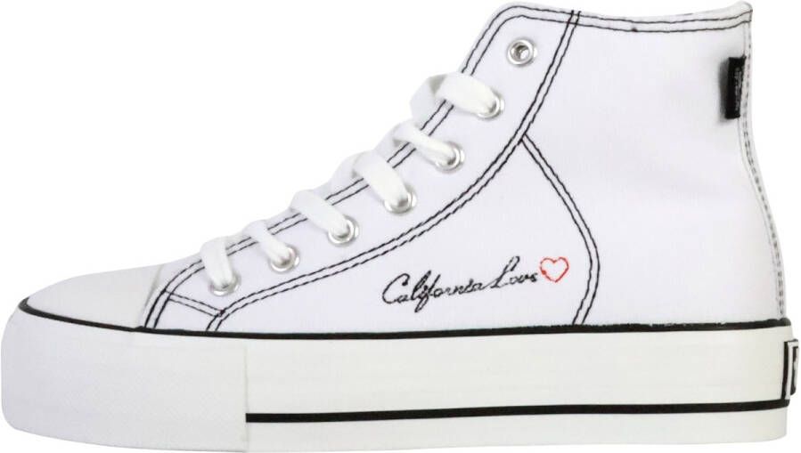 Le Temps des Cerises Hoge Sneakers 240127